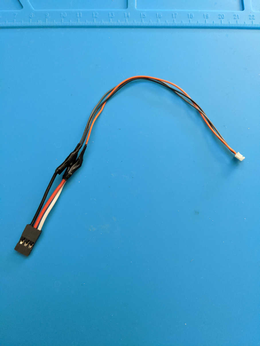 Custom wire adaptor.